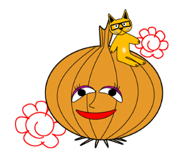 hanamaru mum sticker #13087002