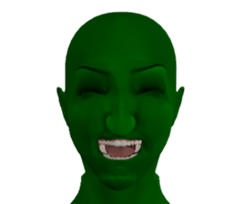 Green Human sticker #13087168