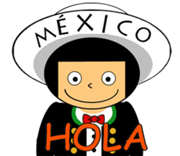 Mexican friends sticker #13087390