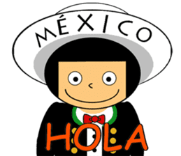 Mexican friends sticker #13087390