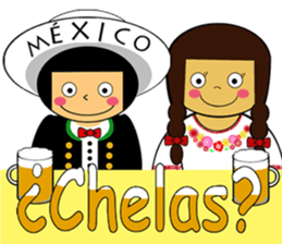 Mexican friends sticker #13087409