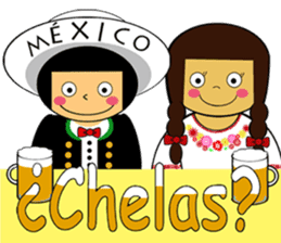 Mexican friends sticker #13087409
