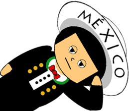 Mexican friends sticker #13087414