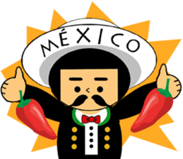 Mexican friends sticker #13087419
