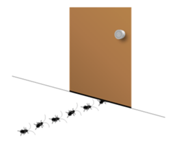 Cockroach moving 3 (English) sticker #13087440