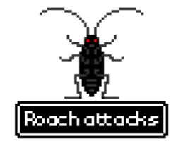 Cockroach moving 3 (English) sticker #13087453