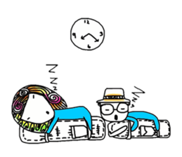 Ann and poppy sticker #13087839