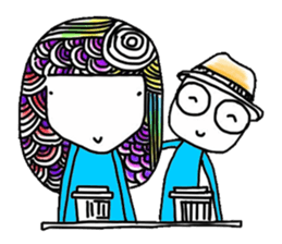 Ann and poppy sticker #13087843