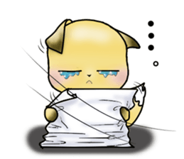 Konkon Peek-a-boo! sticker #13088079