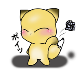 Konkon Peek-a-boo! sticker #13088081