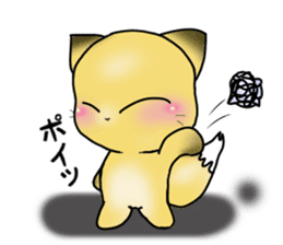 Konkon Peek-a-boo! sticker #13088081