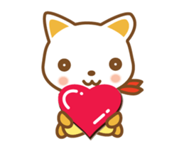 ninja cat haku01 moving sticker #13088217