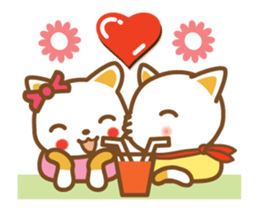 ninja cat haku01 moving sticker #13088222