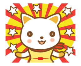 ninja cat haku01 moving sticker #13088226