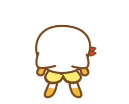 ninja cat haku01 moving sticker #13088233