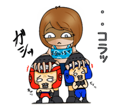 Michiko Omukai and Mouri dojo sticker #13088301