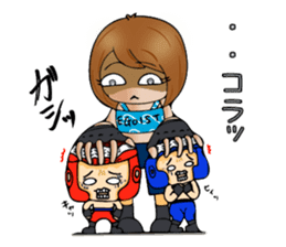 Michiko Omukai and Mouri dojo sticker #13088301