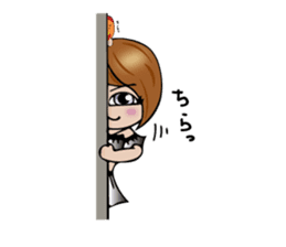 Michiko Omukai and Mouri dojo sticker #13088308