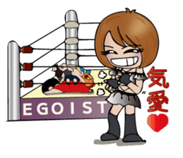 Michiko Omukai and Mouri dojo sticker #13088310