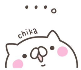 CHIKA's basic pack,cute kitten sticker #13088437