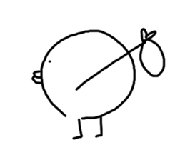 happy chick life sticker #13088440