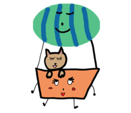 My daughter's cat sticker #13088524