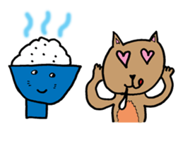 My daughter's cat sticker #13088531