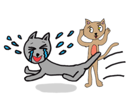 My daughter's cat sticker #13088540