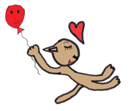 My daughter's cat sticker #13088541