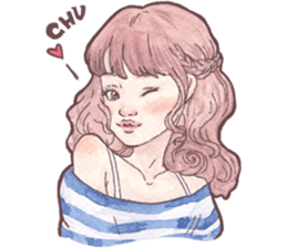 Brenda Girl's Daily sticker #13088599