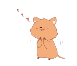 Click ACCA wallaby seems happy sticker #13088958