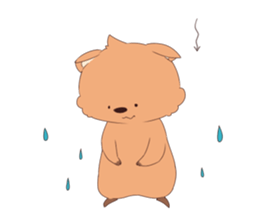 Click ACCA wallaby seems happy sticker #13088962