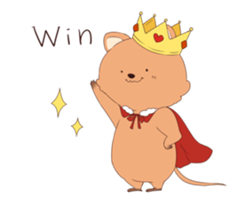 Click ACCA wallaby seems happy sticker #13088981