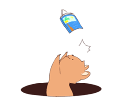 Click ACCA wallaby seems happy sticker #13088983