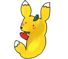 Animal friend sticker sticker #13089062