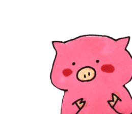 Animal friend sticker sticker #13089076