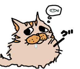 Dora cat sticker #13090766