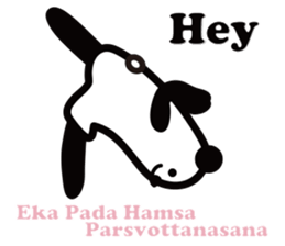 Yoga Poses Book of Mochi Panda 2 sticker #13091062