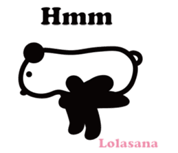 Yoga Poses Book of Mochi Panda 2 sticker #13091072