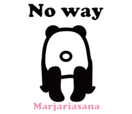 Yoga Poses Book of Mochi Panda 2 sticker #13091080