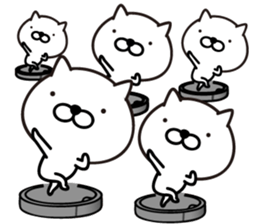 White Ball Cats 9nd. sticker #13091274