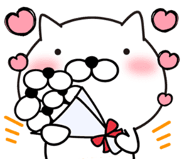 White Ball Cats 9nd. sticker #13091295