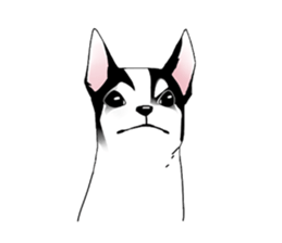 Greedy Dog - Flower sticker #13091571