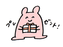 Rabbit and Bird sticker #13091974