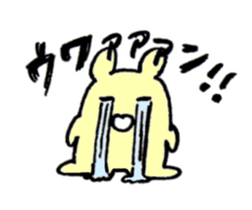 Rabbit and Bird sticker #13091975