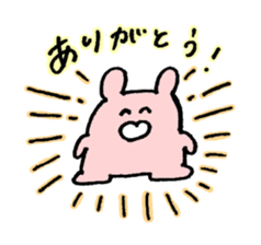 Rabbit and Bird sticker #13091983