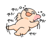 Cat & Axolotl sticker #13092008