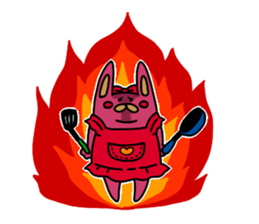 The wife is a rabbit. sticker #13092057