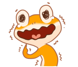 Leopard Gecko Sunglow sticker #13092095