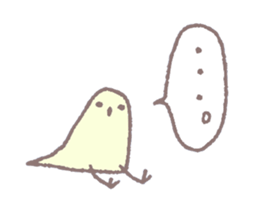 Mr.TORI of a bird sticker #13093015